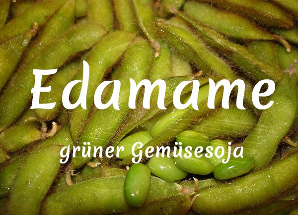 Bio-Edamame - grüner Gemüsesoja